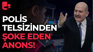 Polis telsizinden şoke eden anons! Emniyet Müdürünün sözleri dinleyenleri şoke etti