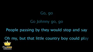 Johnny B  Goode Karaoke Version MP4