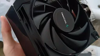 Review bem simples e rápido de unboxing deepcool ak400 da terabyte