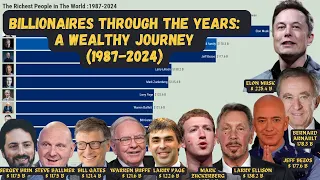 Evolution of Wealth: World's Richest People (1987-2024)