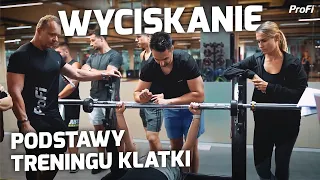 WYCISKANIE SZTANGI - PODSTAWY TRENINGU KLATKI - SZYMON MOSZNY