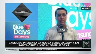 #InformativoSCZBO || Samsung presenta la nueva serie Galaxy A en Santa Cruz junto a los Blue Days