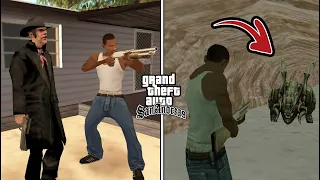 What Happens If CJ Visit This Cave In GTA San Andreas? (Hidden Secret)