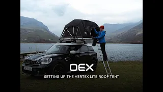Setting up the OEX Vertex Lite Roof Tent