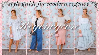 REGENCYCORE; A STYLE GUIDE TO WEARING MODERN REGENCY | REGENCY FASHION TREND 2021