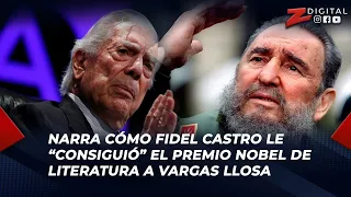 Álvaro Arvelo narra cómo Fidel Castro le “consiguió” el Premio Nobel de Literatura a Vargas Llosa