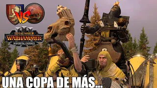 UNA COPA MÁS POR FAVOR TOTAL WAR WARHAMMER 3 #551 BATALLA BRETONIA VS PIELESVERDES