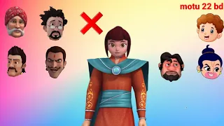 motu patlu wrong head puzzle | Puzzle solve  | rudra Cartoon | cartoon cartoon | S 02