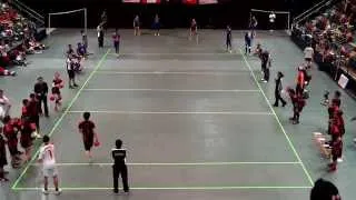 Hong Kong vs Malaysia - Men's Bronze | World Dodgeball Championship 2014 | 2nd Half