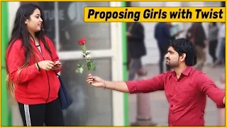 Proposing Girls Prank with Twist | The HunGama Films