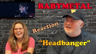 Reaction to BABYMETAL "Headbanger" Live