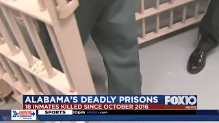 Alabama prison homicide rate highest in the nation