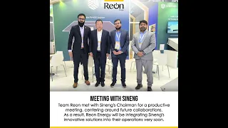 Reon Energy recently participated at the World Future Energy Summit, Abu Dhabi