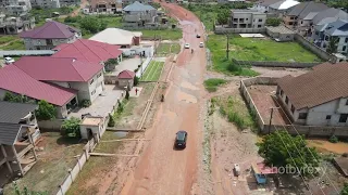 BEAUTIFUL East Legon Hills!! Drone view of the neighbourhood. #drone #ghana #neighborhood #views