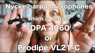 Nyckelharpa Microphone - DPA vs Prodipe