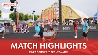 Teqball Tour - Qingdao | Mixed Doubles, Bronze match | Highlights