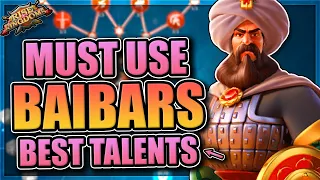 Baibars Talents and Guide [Use to win Ark of Osiris - Rise of Kingdoms]