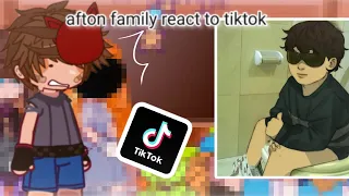 🍦 afton family react to tiktok •afton family• gacha afton family reacts react to tiktok  |FNaF|