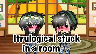 Intulogical stuck in a room pt.1 | sander Sides | truth or dare | Gacha life