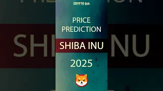 CRYPTO NEWS | SHIBA INU Price Prediction 2025 #Shorts