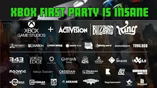 Xbox is First Party is STACKED