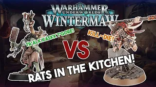 Warhammer Underworlds Wintermaw Battle Report | Spiteclaw's Swarm (NEW) VS Skinnerkin