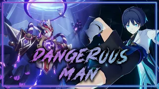 Genshin Impact AMV - Dangerous Man - Valley of Wolves