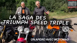 27 ans de Triumph Speed Triple - Un Apéro avec Moto Magazine