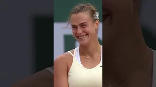 "I'll make sure it was the last one!" 🤣 Love this between Aryna Sabalenka & Elena Rybakina! #shorts