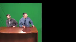 RLM Mike and Jay yelling at someone greenscreens