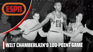 The FULL STORY of Wilt Chamberlain's 100-point game 😳 | Iconic Moments