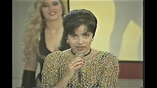 Cantora Perla Novo Visual Cabelo Curto Maio 1994 Programa Clube do Bolinha Música: "Se Acabou"✔️