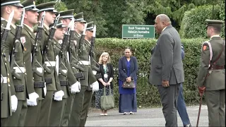 Fijian President visits the United Nations Training School Ireland (UNTSI)
