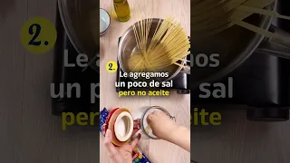 Trucos para preparar pasta