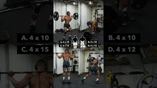 Barbell LEGS Workout (No Bench) #1