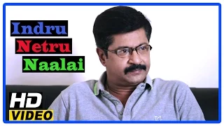 Indru Netru Naalai Tamil Movie | Scenes | Ravi Shankar threatens Jayaprakash | Mia George