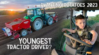 Stephen Christie - Planting Potatoes 2023