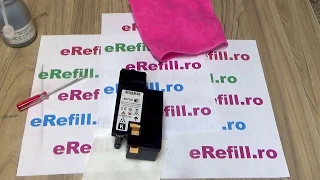 How to refill cartridge Xerox 6020 / 6022 / 6025 / 6027