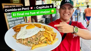Probando comida en PERÚ 🇵🇪 Capitulo 4 - Me voy muy triste 🥺
