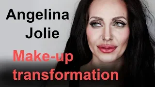 Angelina Jolie make-up transformation tutorial by metamorphosia fx,