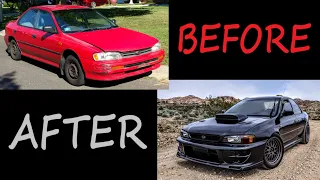 Subaru Impreza GC STI Transformation Project: "Ben Button"