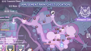 Amusement Park Chest Location Honkai (47/47) | Elysium Everlasting, Chapter 30