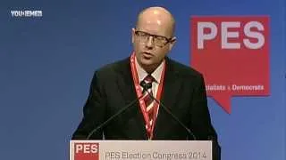 Bohuslav Sobotka's speech - PES Election Congress