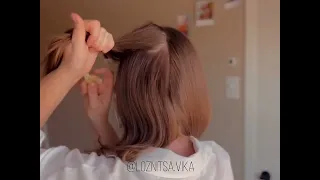 Прически на каждый день, которую ты легко повторишь🤩 Easy everyday hairstyles diy🤩☀️