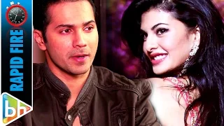 Varun Dhawan's Entertaining Rapid Fire On Virat Kohli | Dhoom | Jacqueline Fernandez