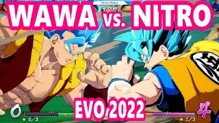 WAWA vs NITRO - EVO 2022 - Dragonball FighterZ