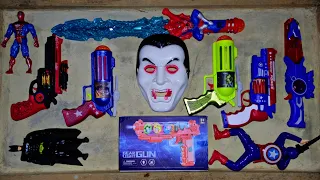 Mencari Mainan Tembak-Tembakan Gear Lights Gun, Hulk Gun, Transformer Gun, Spiderman Gun, Hulk Gun