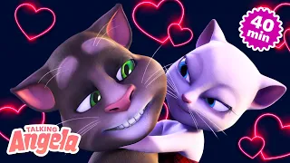 Talking Angela’s Valentine Day ❤️ Talking Tom & Friends Compilation