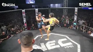 NEC 65 LUTA 5 - THICIANY "PITBULL" VS KELLY "MÃO DE PEDRA" - 09/03/2024 - MACAPÁ/AP/BRA