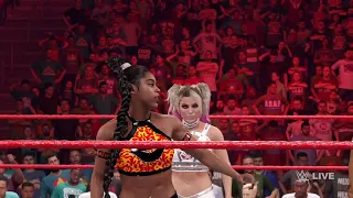 WWE 2K22 Alexa Bliss VS Bianca Belair